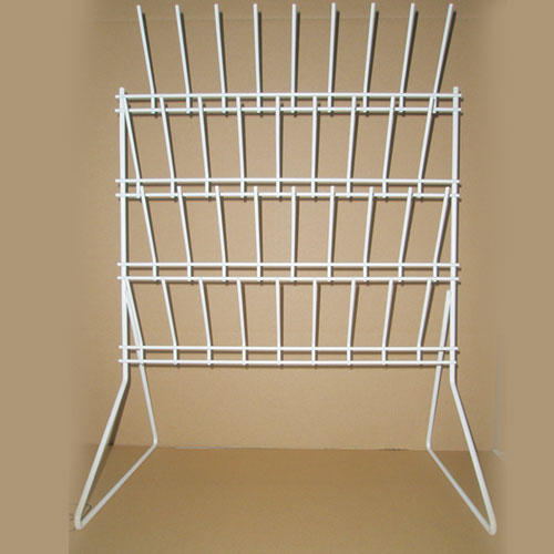 (image for) Draining Rack, Bench Mounting, Coated Wire, 36 x 50cm